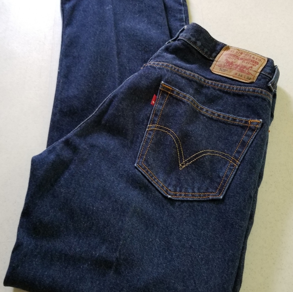 Men's Levi Strauss & Co 505 Regular Fit Jeans